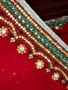 Red BRIDAL( DULHAN )Dupatta