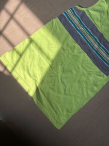 Neon casual top