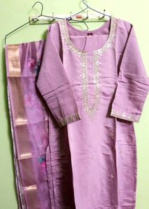 New/Unused Embroidered Kurta Set