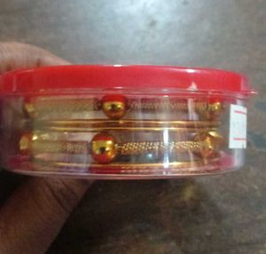 Gold-Toned Bangle  Set Of Bangles