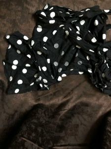 Saubhagya Polka Dot Blouson Top