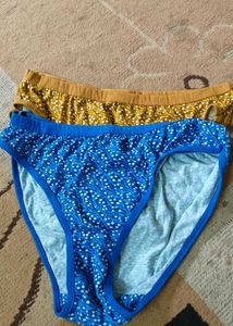 Printed Briefs - 2 Pack Size - L