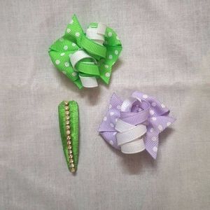 Hairclips  Accessories set of 3