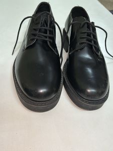 Express Chunky Classic Black Formal Shoes