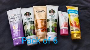 Pack Of 6  600 Ml Face Wash