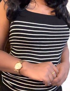 Striped knit top (not used)