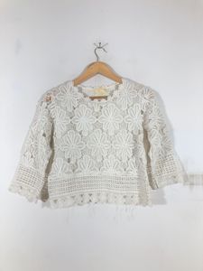 Off White Lace Top (Women’s)