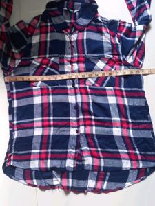 Superb Colur For Girls ,Checks Shirt Xl