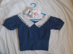 Denim Crop Top