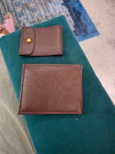 Unused Wallet Leather Pure