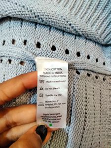 Roadster Light Blue Knit Top
