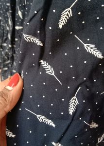 Navy Blue Skirt