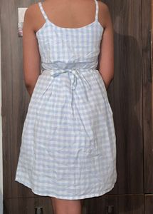 Blue Gingham Sundress