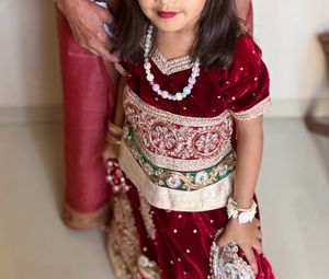 Maroon Red Lehenga Choli