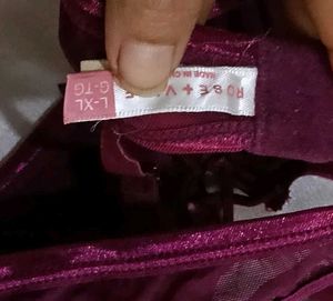 Burgundy Everyday Bra