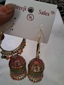MUlti COLOR JHUMKA
