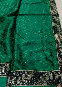 Green Saree