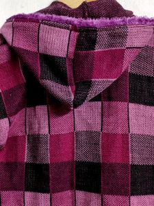 Purple Hoodie With Zipper