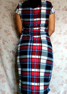 Plaid Bodycon Dress