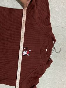 Brown Sweater T Shirt For Women