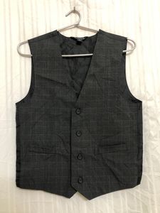George Charcoal Waistcoat