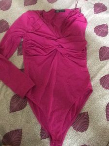 Zara Knotted Bodysuit
