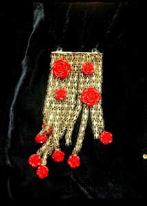 Black Velvet Party Wear Kurti For 34 Bust