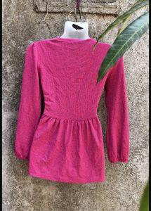 Beautiful Pink Knot Dress