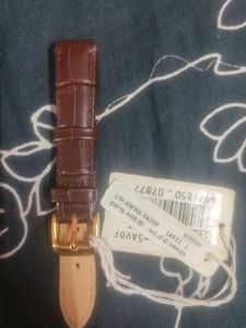 Brown Leather Watch Strap - New with Tags!