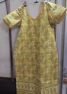 Chikenkari Kurta Set