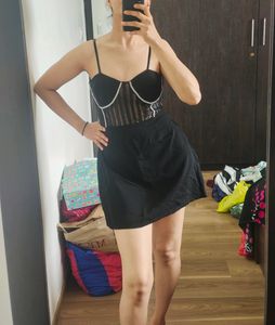 New Elegant Black Party Dress
