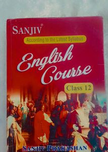 Sanjiv Passbook ENGLISH COURSE for Class 12th RBSE