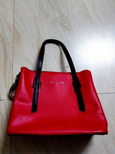 Chic Red Handbag