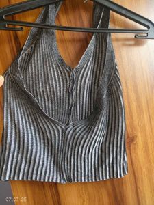 Striped Halter Top