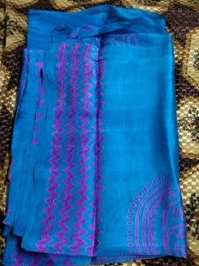 Blue &amp; Purple Saree