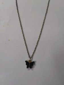 Layered Butterfly Necklace