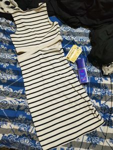 Striped Bodycon Dress