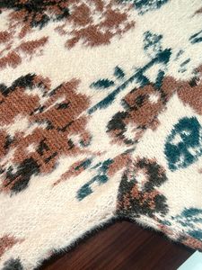 Woollen Longline Beige n Brown sweater