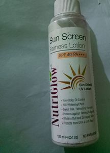 Nutriglow Sunscreen With SPF40 PA+++