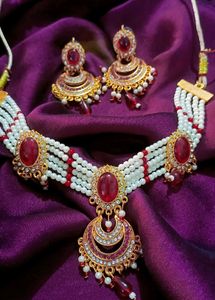 Necklace With Earring