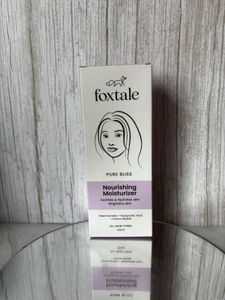 Foxtale Pure Bliss Moisturizer