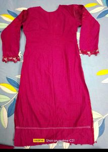 Maroon Salwar Kameez Suit