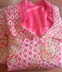 Long Kurti Dupatta With Pent