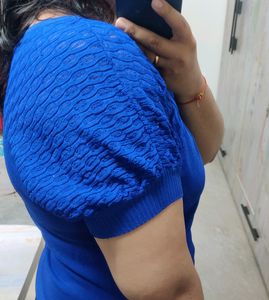 Top With Puff Sleeves
