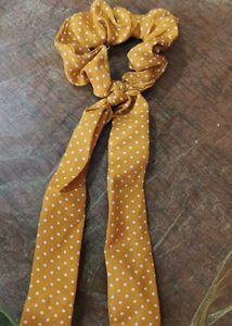 Hair Scrunchies with Ribbons