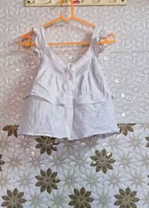 Flutter Sleeve Bottom Up Button Top 👚 👌