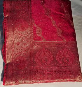 Elegant PINK ROSE Sare