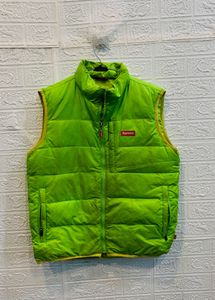 🇺🇸 Supreme Imported Puffer Vest - Bright Green