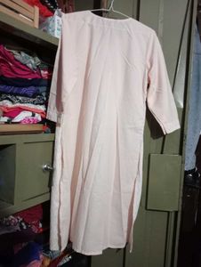 PINK EMBROIDERY 🪡 🩷KURTA