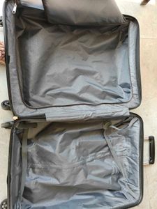 Black Travel Medium Suitcase- read Details